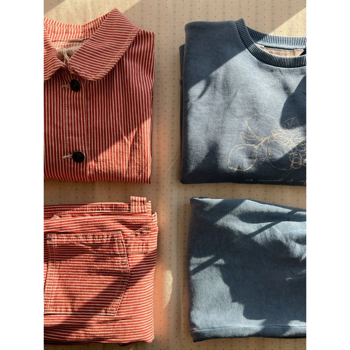 Konges Sløjd Regal Orchid Lou Washed Sweat Skjorta Ocs