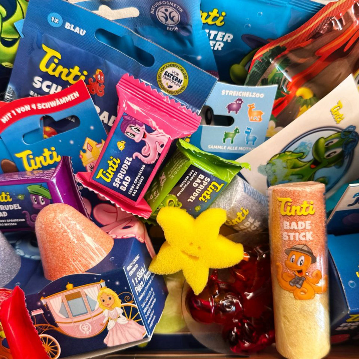 Tinti Skattekiste, 19 Dele