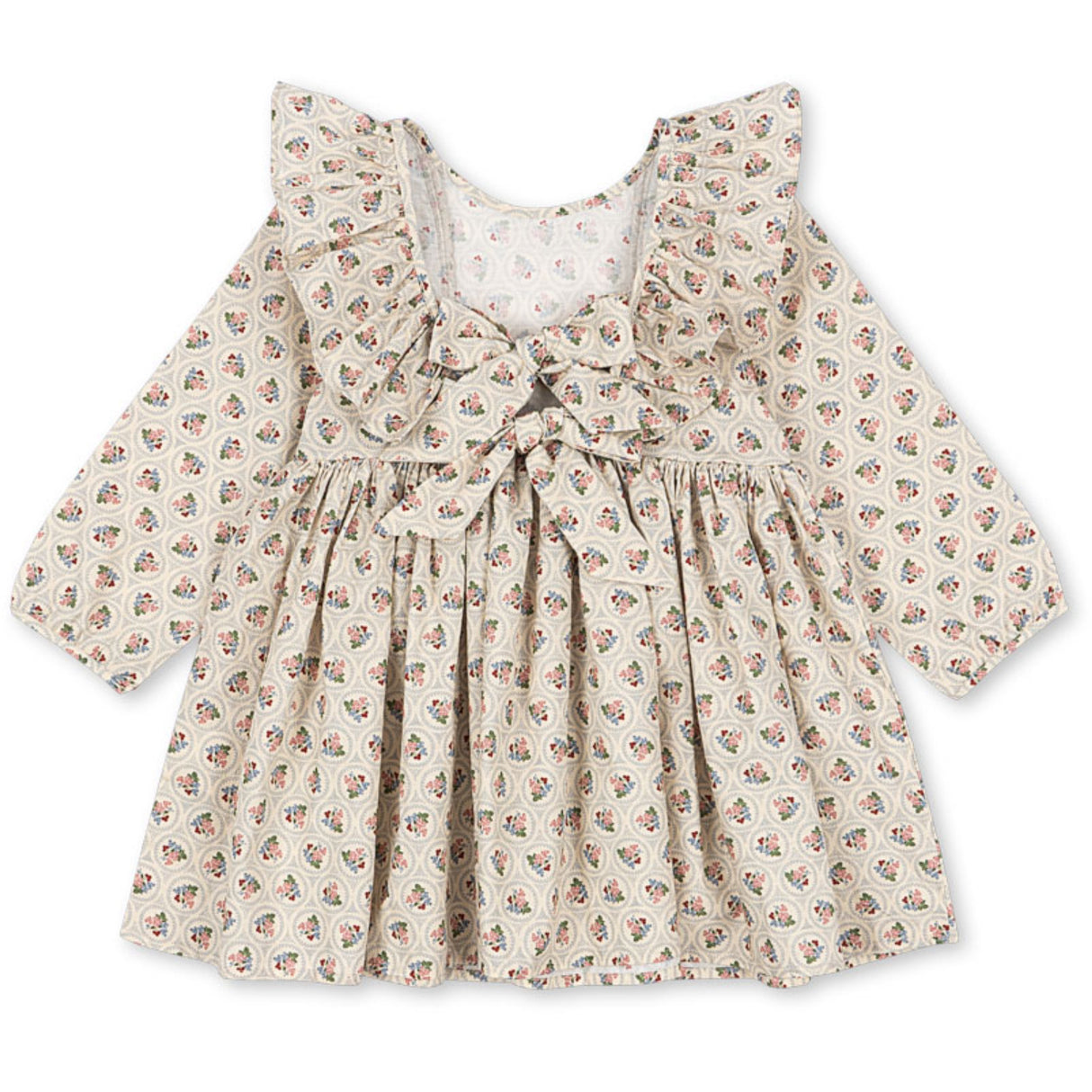 Konges Sløjd Verona Blues Cianna Ls Rosett Klänning Gots