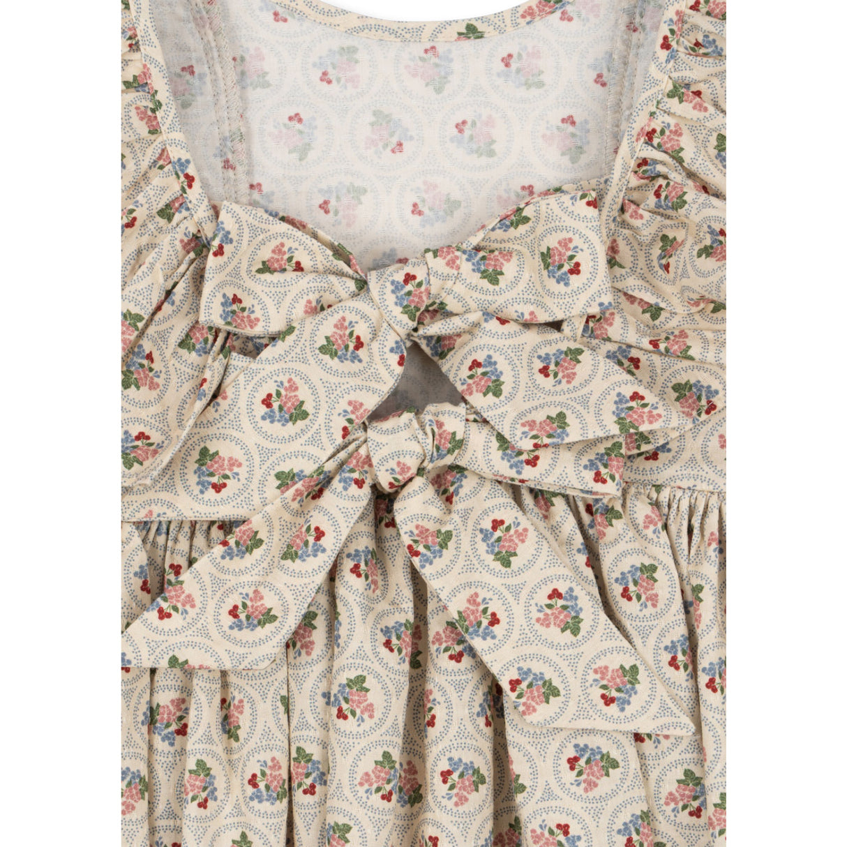 Konges Sløjd Verona Blues Cianna Ls Rosett Klänning Gots