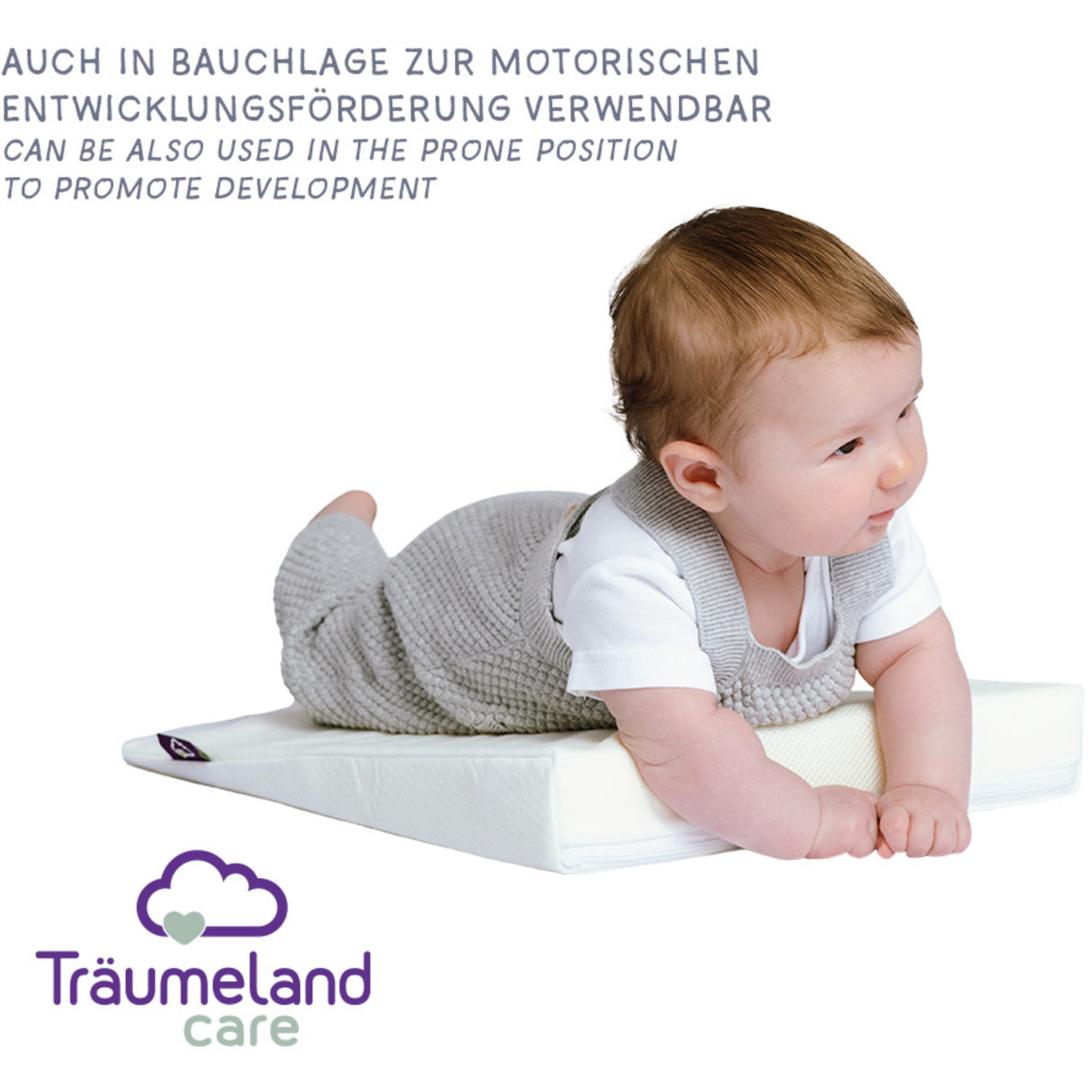Träumeland White Wedge-Cushion Visco (From 0 To 8 Months)