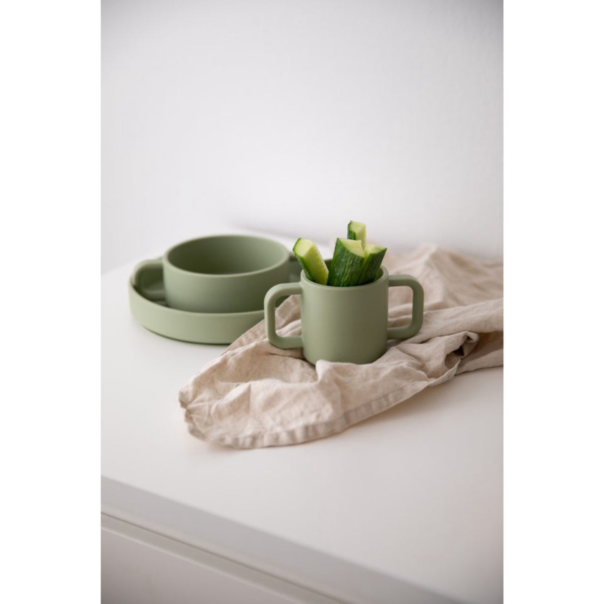 Everleigh & Me Olive Matsalsset