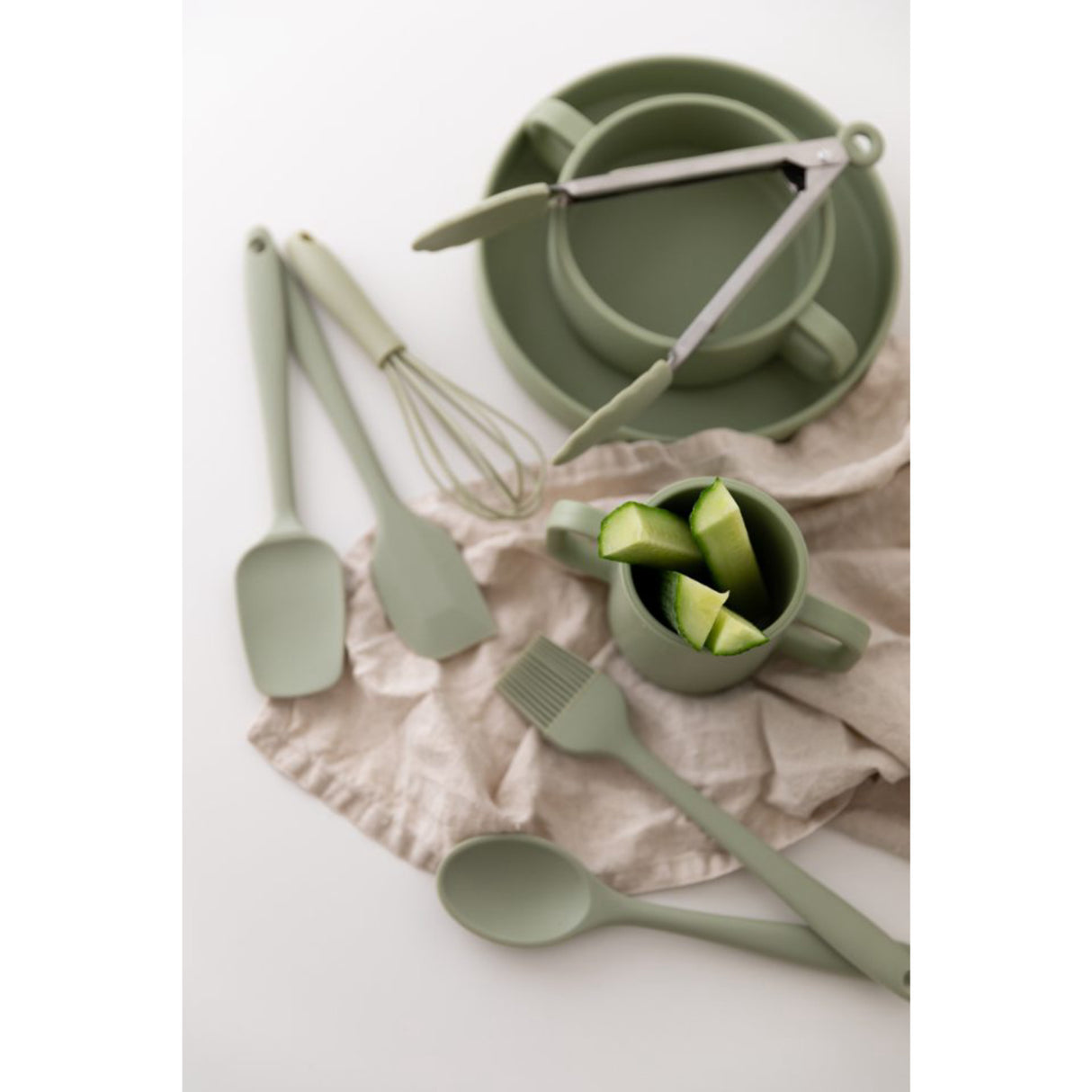 Everleigh & Me Olive Matsalsset