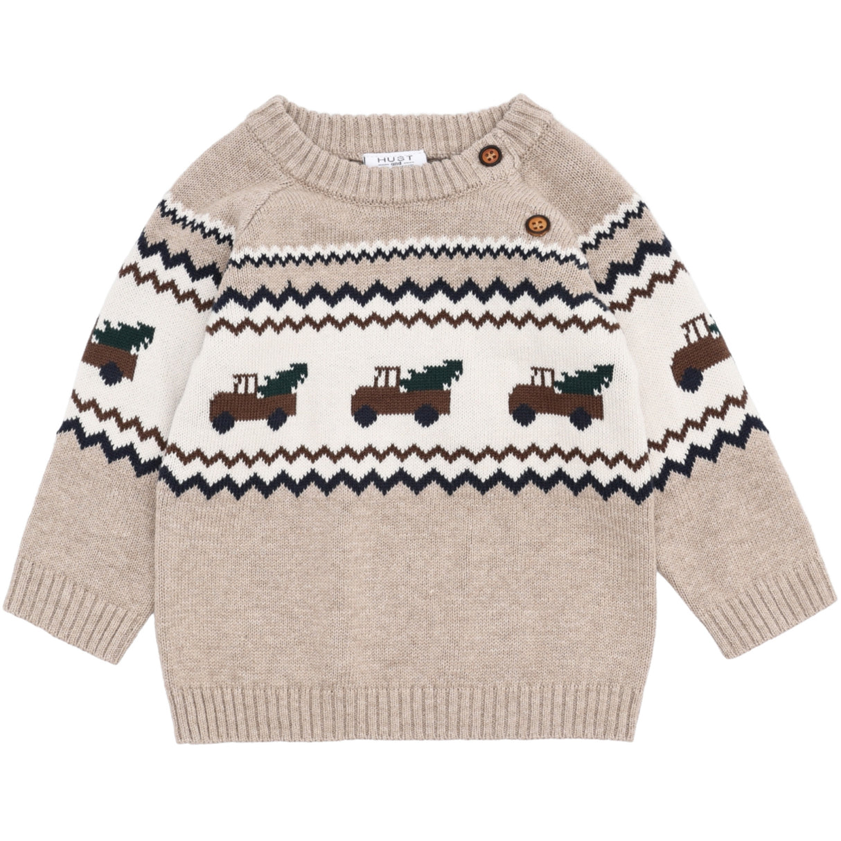 Hust & Claire Beige Melange Perry Lastbil