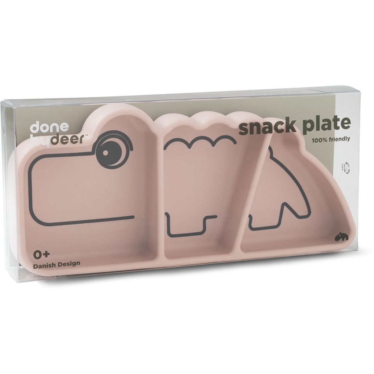 DonebyDeer Powder Stick & Stay Snacktallerken Croco