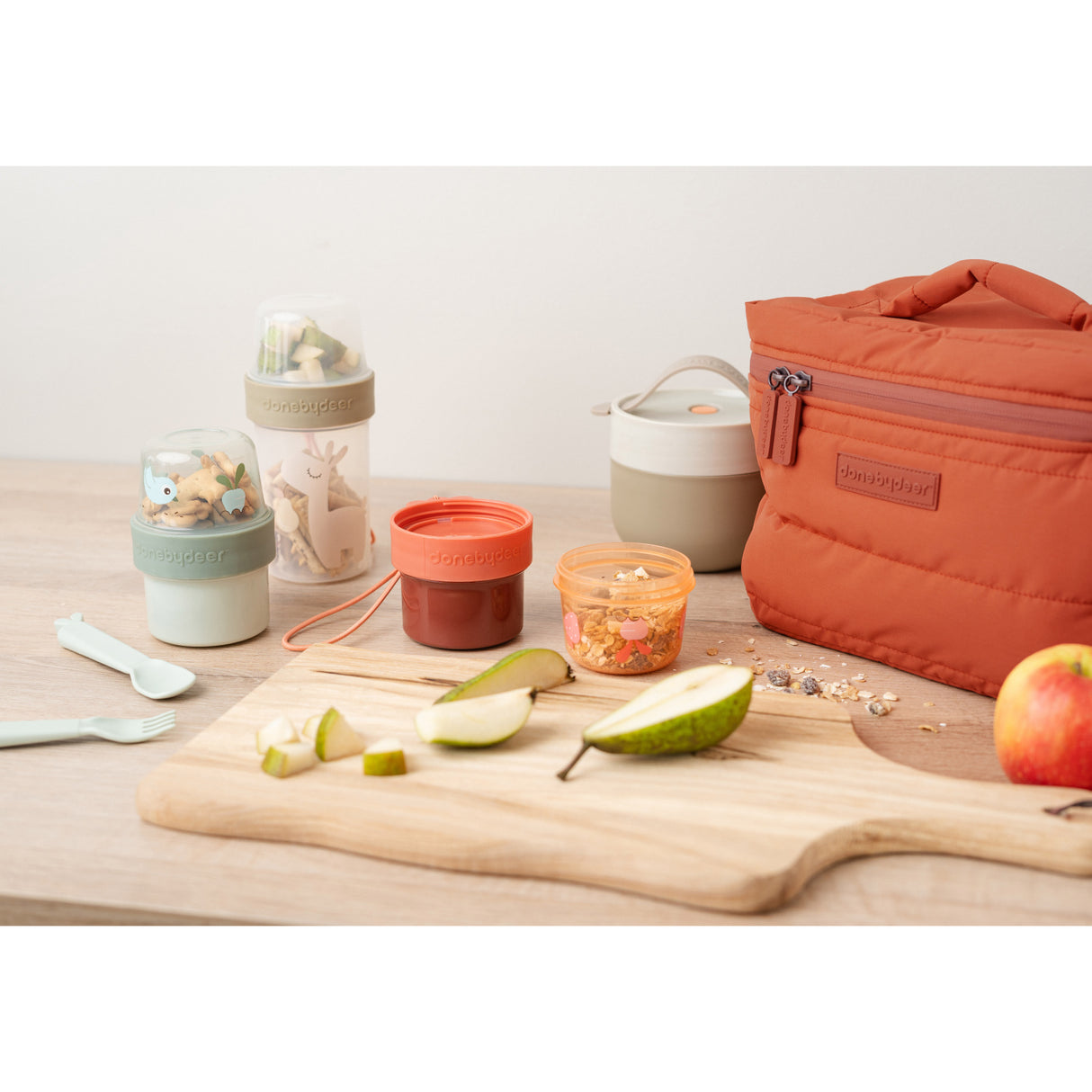 DonebyDeer Sand To Go 2-Way Snackbøtte L Lalee