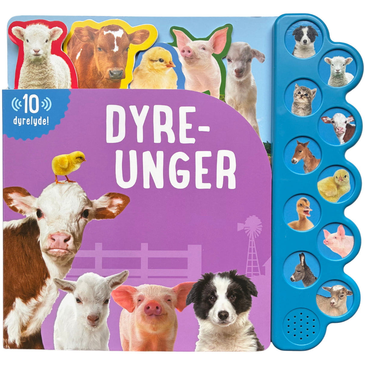 Forlaget Tukan Stor Papbog M/10 Lyde: Dyreunger