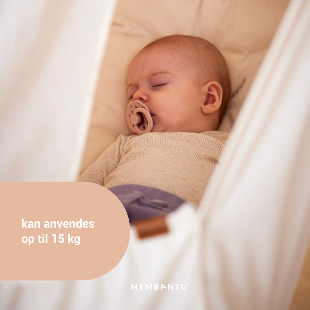 MEMBANTU Nature Organic Baby Hammock Premium