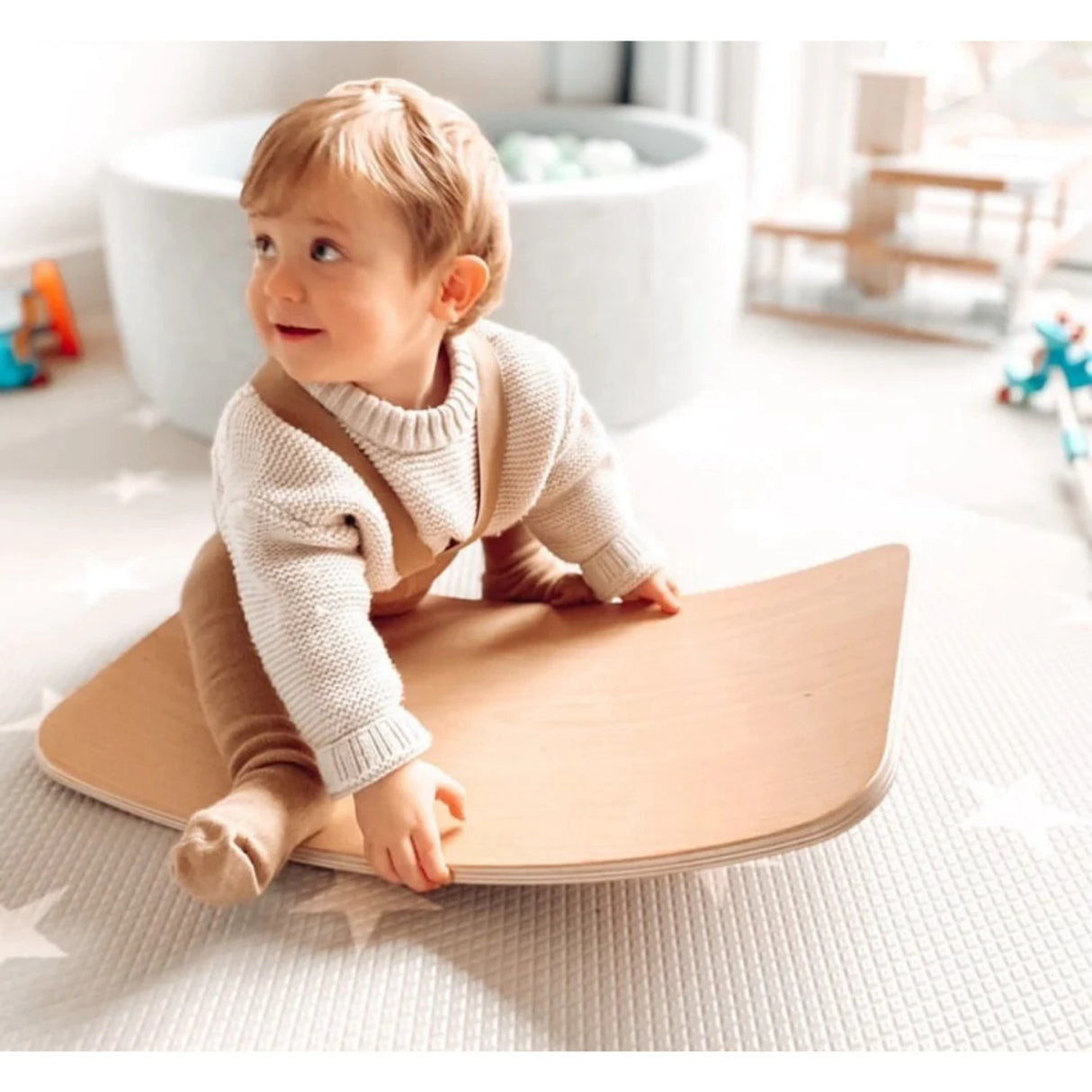 Curve Lab Purple Little Arc Small Balance Board