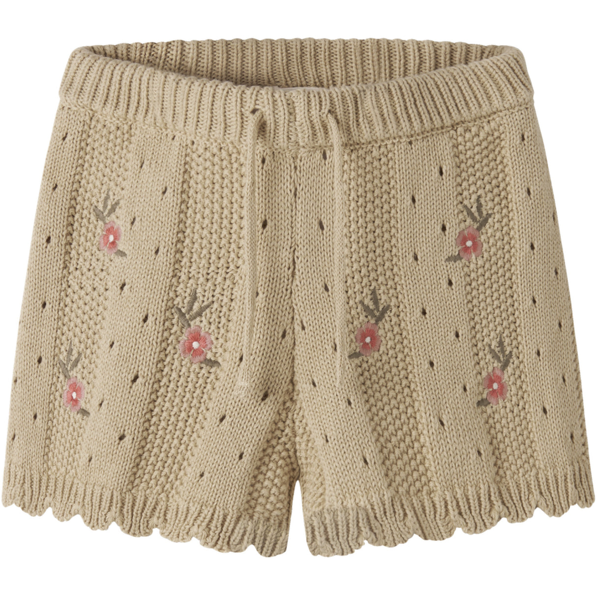 Lil'Atelier Mojave Desert Nmfhalyn Wide Stickad Shorts Lil
