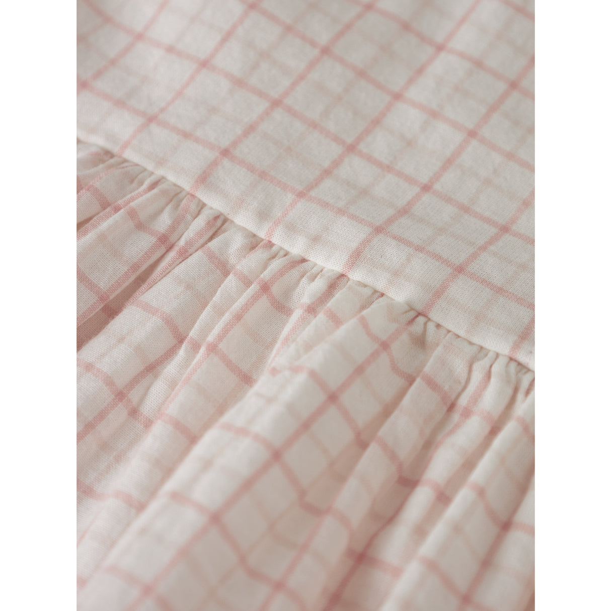 Lil'Atelier Coconut Milk Rose Tan Nmfhedda Sl Klänning Lil