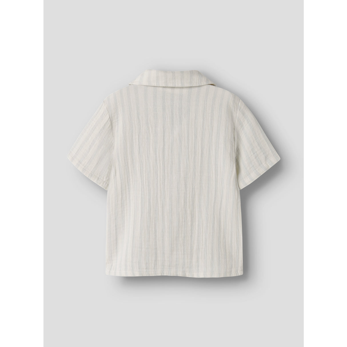 Lil'Atelier Coconut Milk Dusty Blue Nmmhagi Ss Loose Skjorta Lil