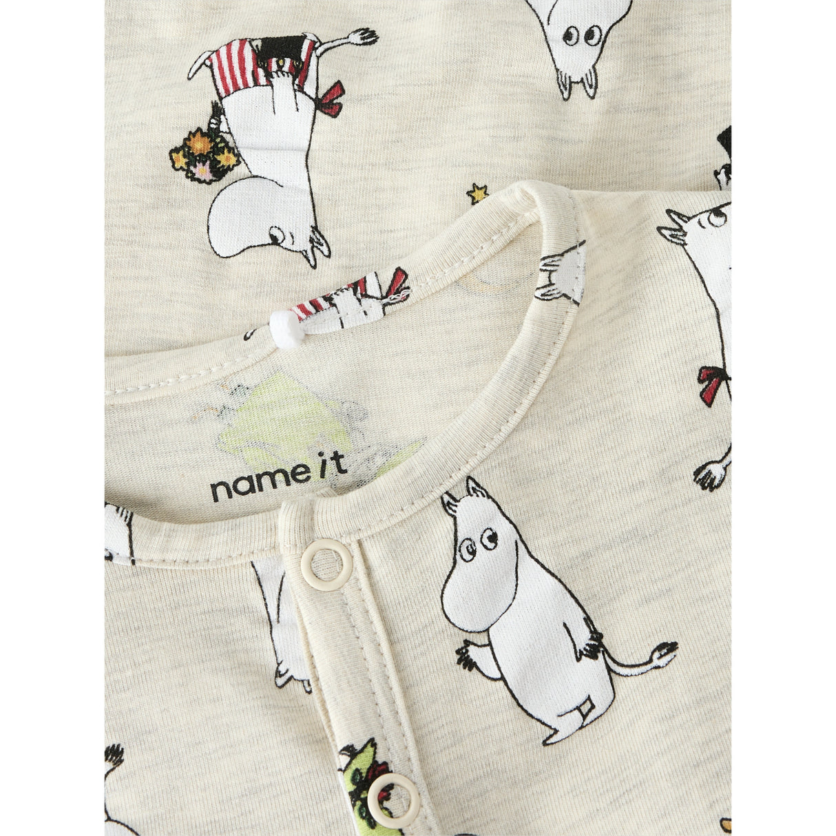 Name It Peyote Melange Nbnselper Moomin Ls Nattdräkt Vde