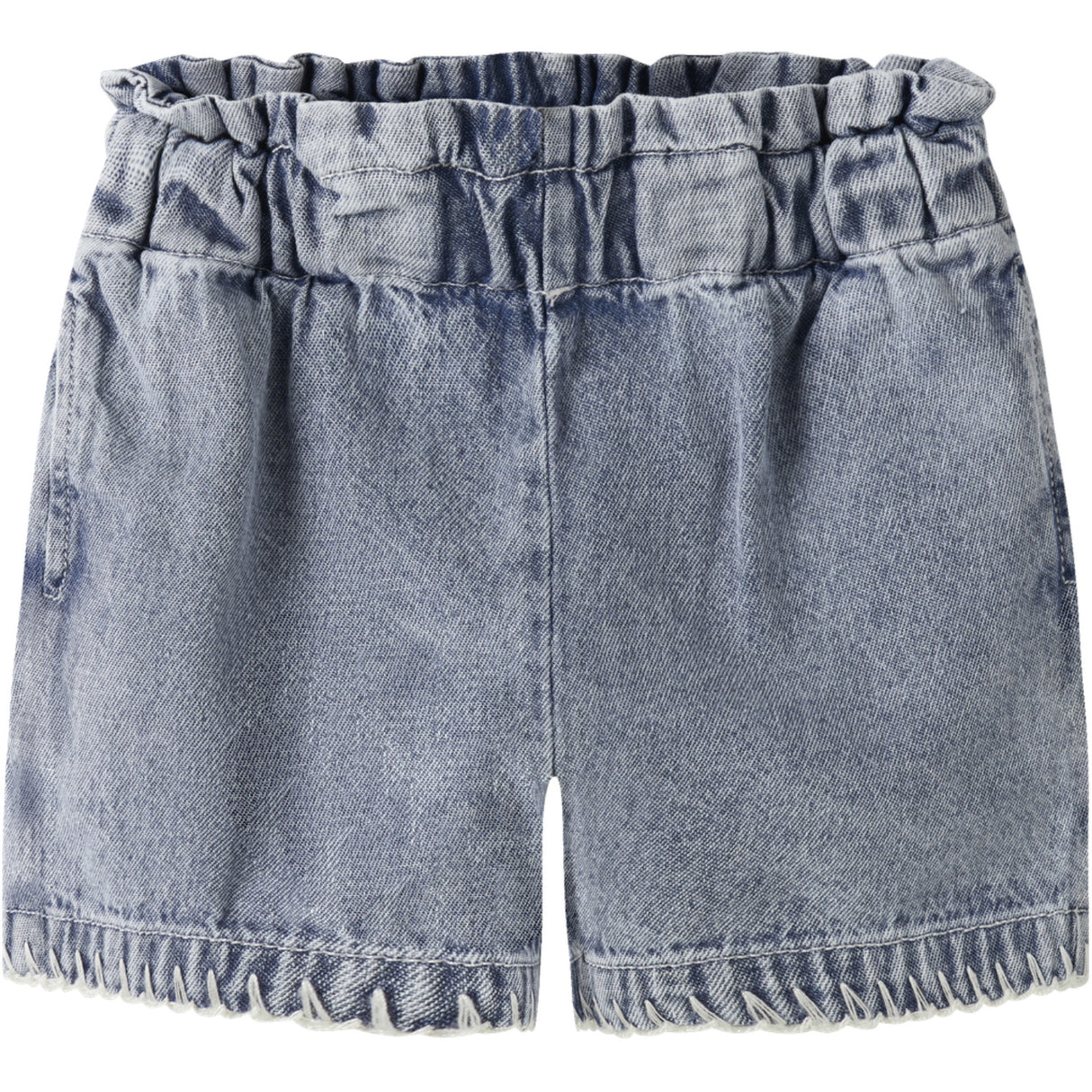 Lil'Atelier Medium Blue Denim Nbffunda Loose Dnm Shorts 5552-Fd Lil