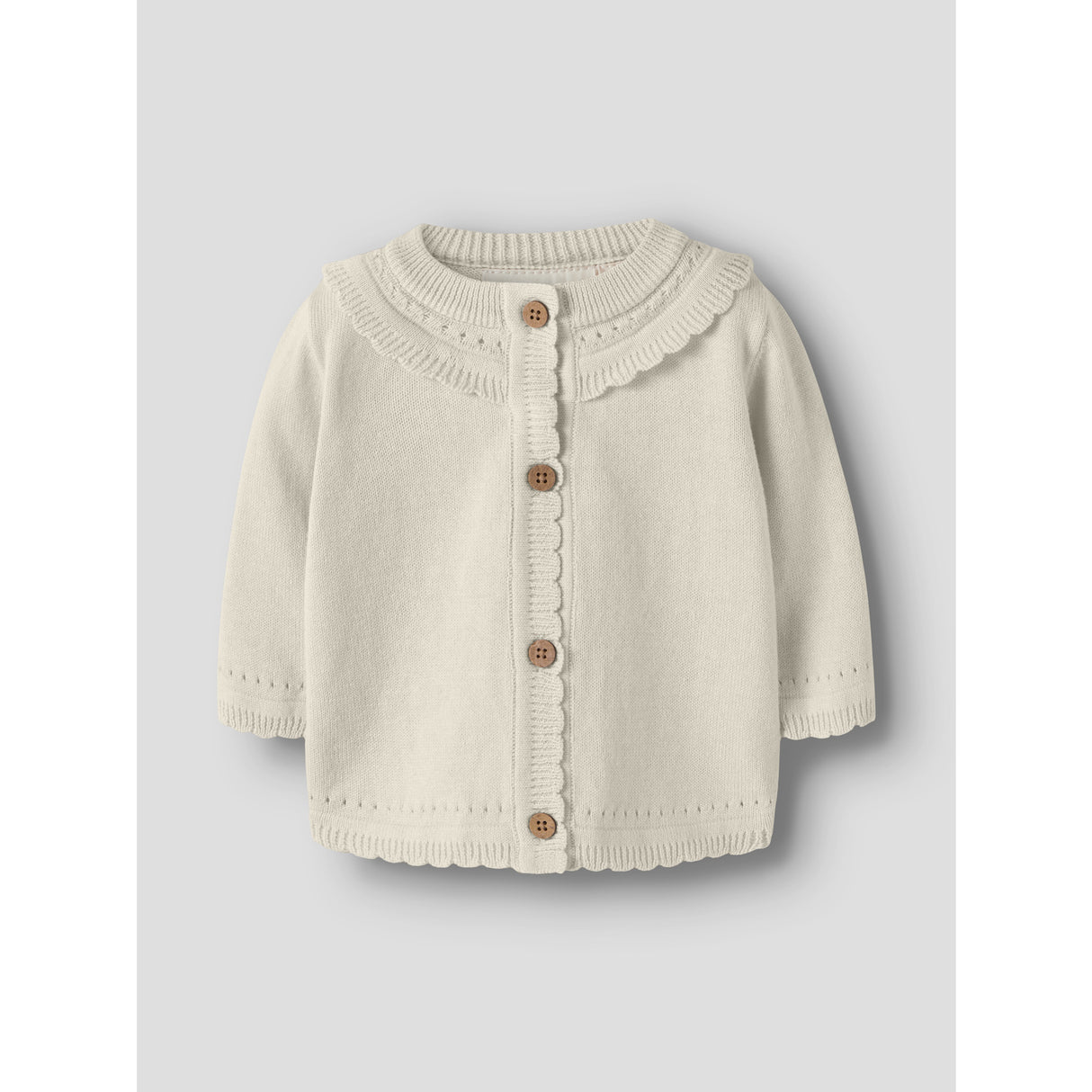 Lil'Atelier Coconut Milk Nbfhao Ls Stickad Card Lil