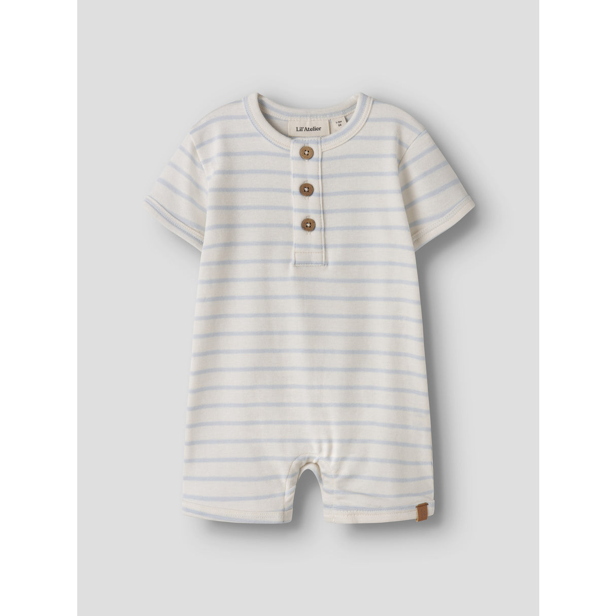 Lil'Atelier Coconut Milk Plein Air Nbngeo Abi Ss Loose Dräkt Lil