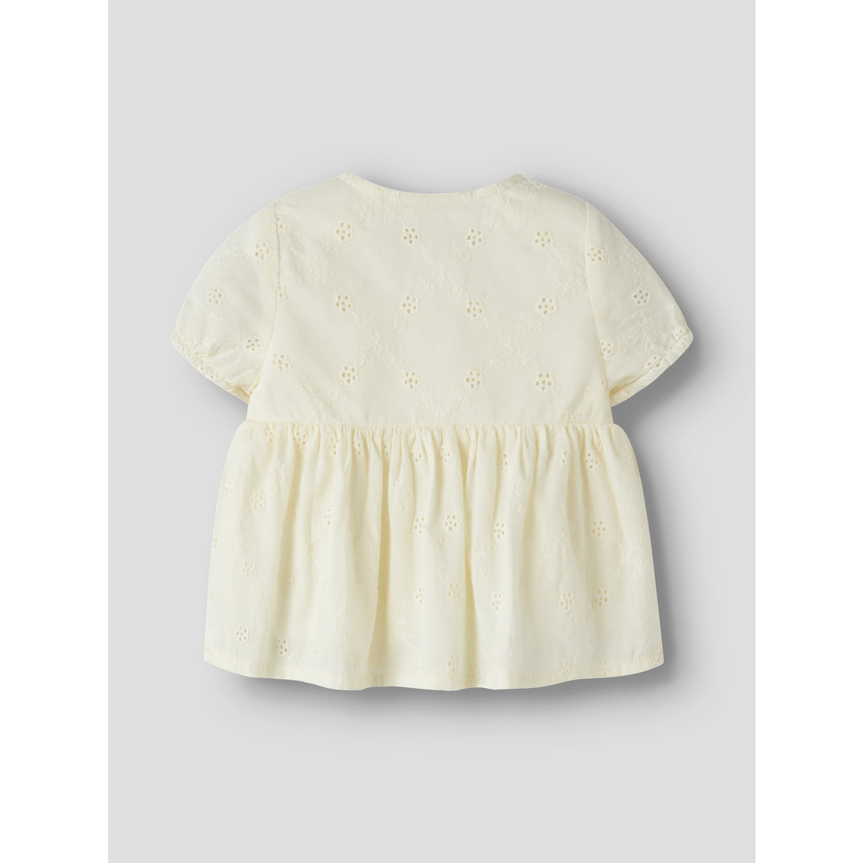 Lil'Atelier Coconut Milk Nbfhosa Ss Loose Skjorta Lil