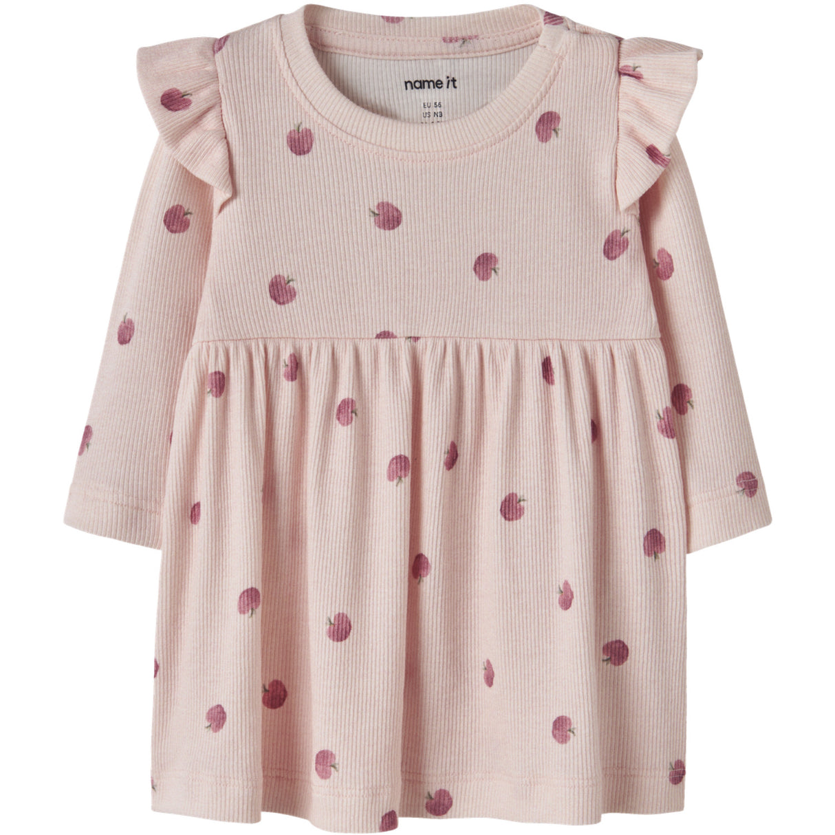 Name It Cradle Pink Nbffoapple Ls Klänning