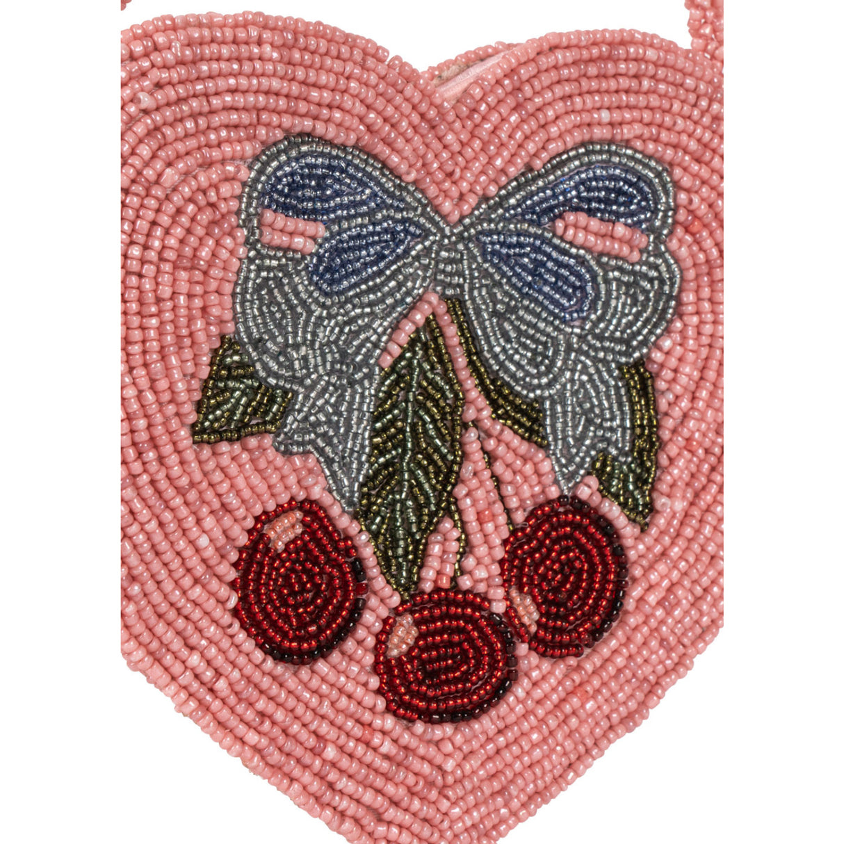 Konges Sløjd Amarena Beaded Heart Väska