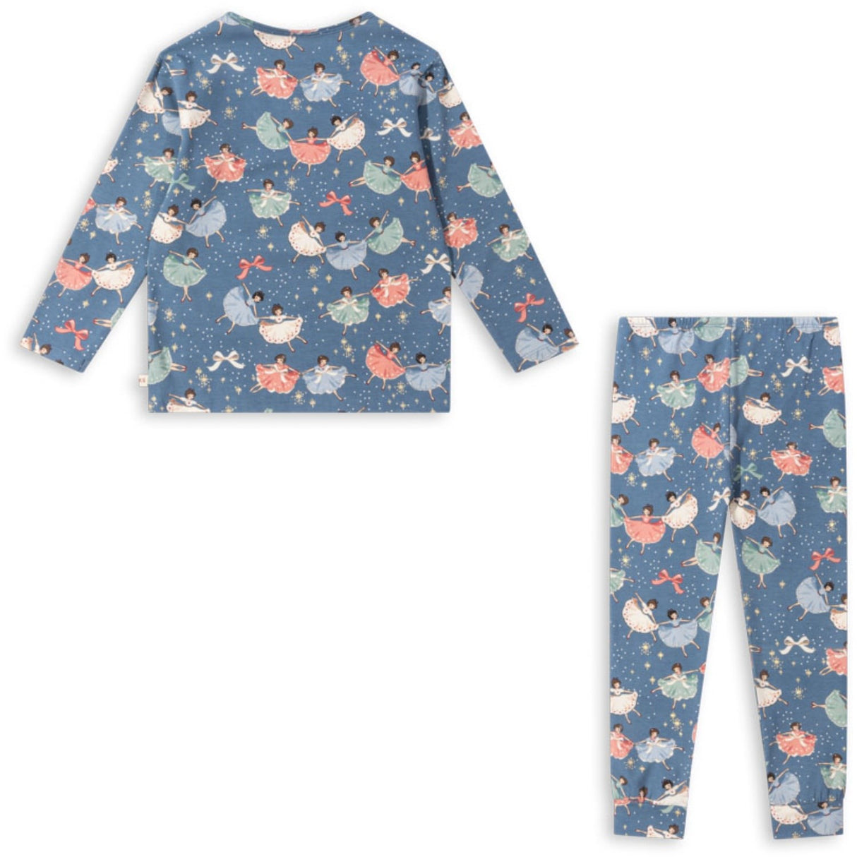 Konges Sløjd Snow Bow Ballerina Basic Blouse/Pants Sett Gots