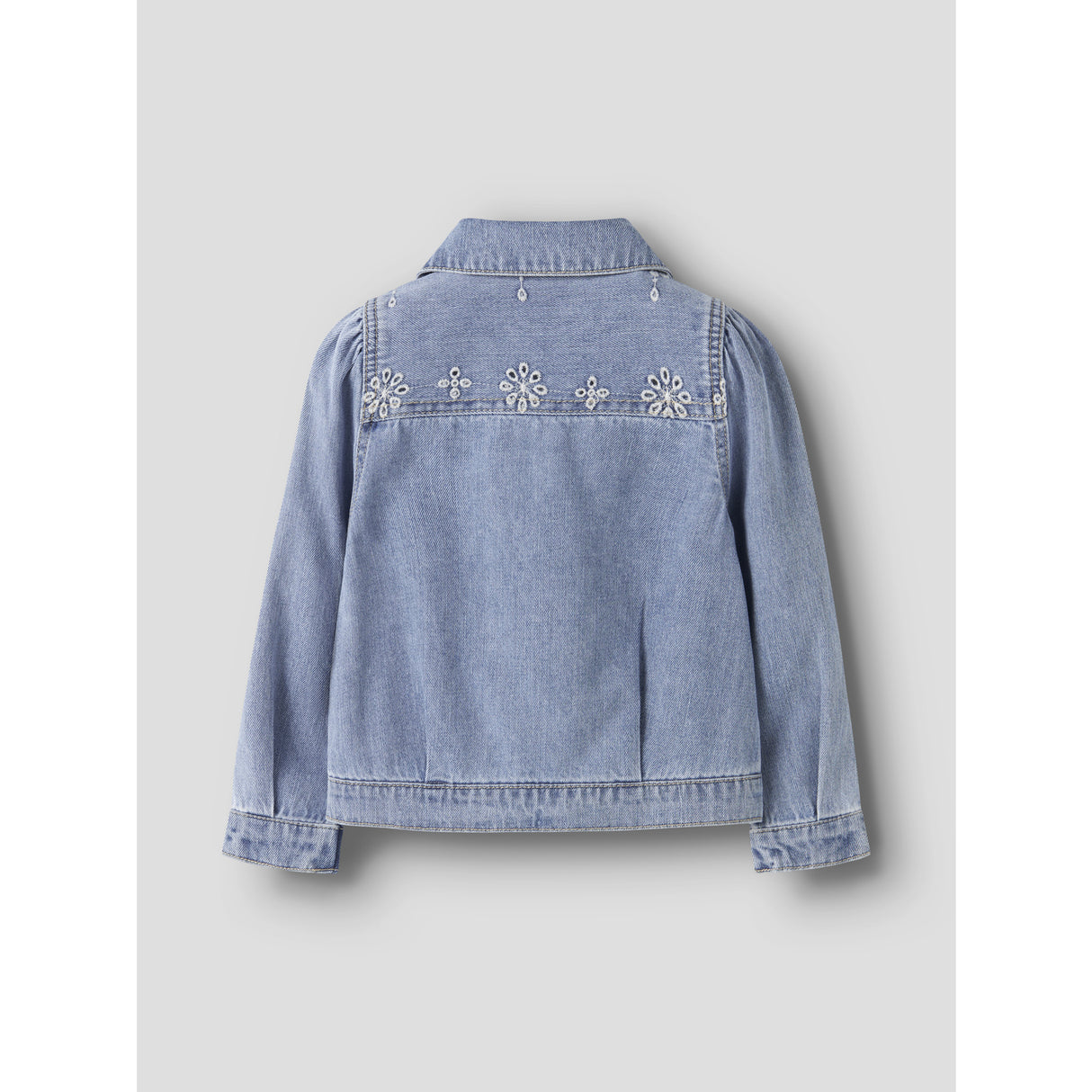 Name It Light Blue Denim Anglaise Nmfharper Dnm Anglaise Jacka 1026-Ov H