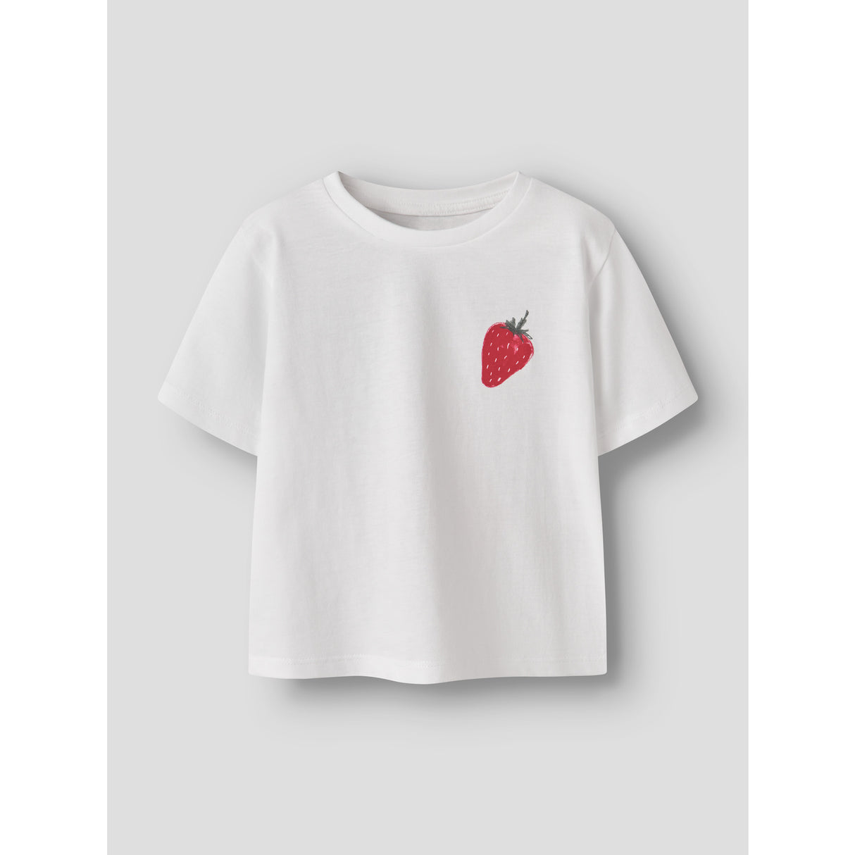 Name It Bright White Nmfjaysline Ss Nreg Topp Box