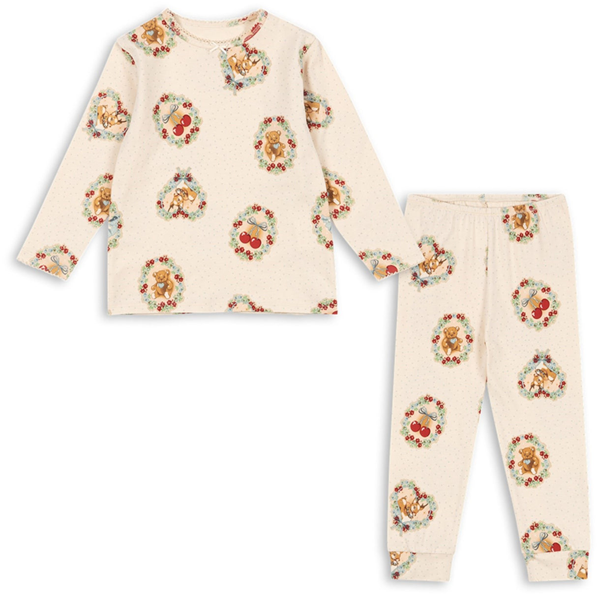 Konges Sløjd Deer Diary Basic Blouse/Pants Sett Gots