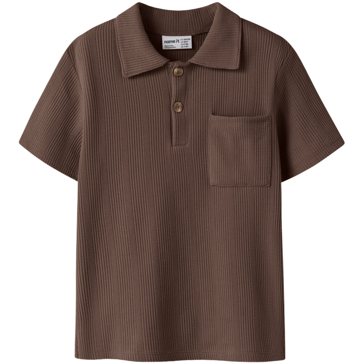 Name It Chestnut Nkmhaksi Ss Nreg Pikétröja