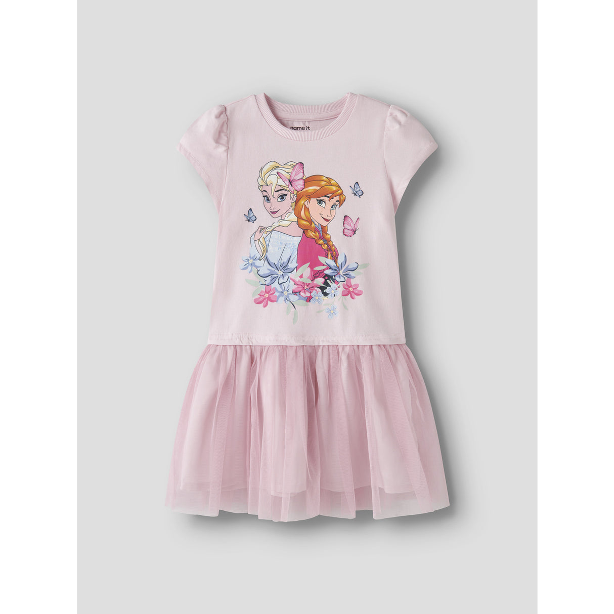 Name It Cradle Pink Nmfmemma Frozen Ss Tyll Klänning Wdi