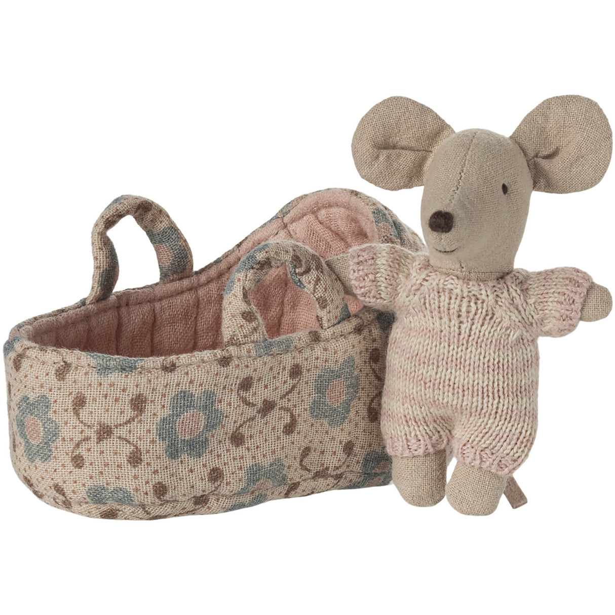 Maileg Babymus I Babylift - Rosa