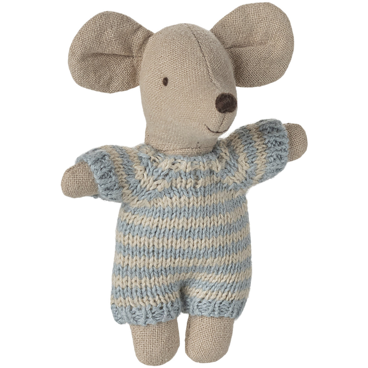 Maileg Babymus I Babylift - Blå