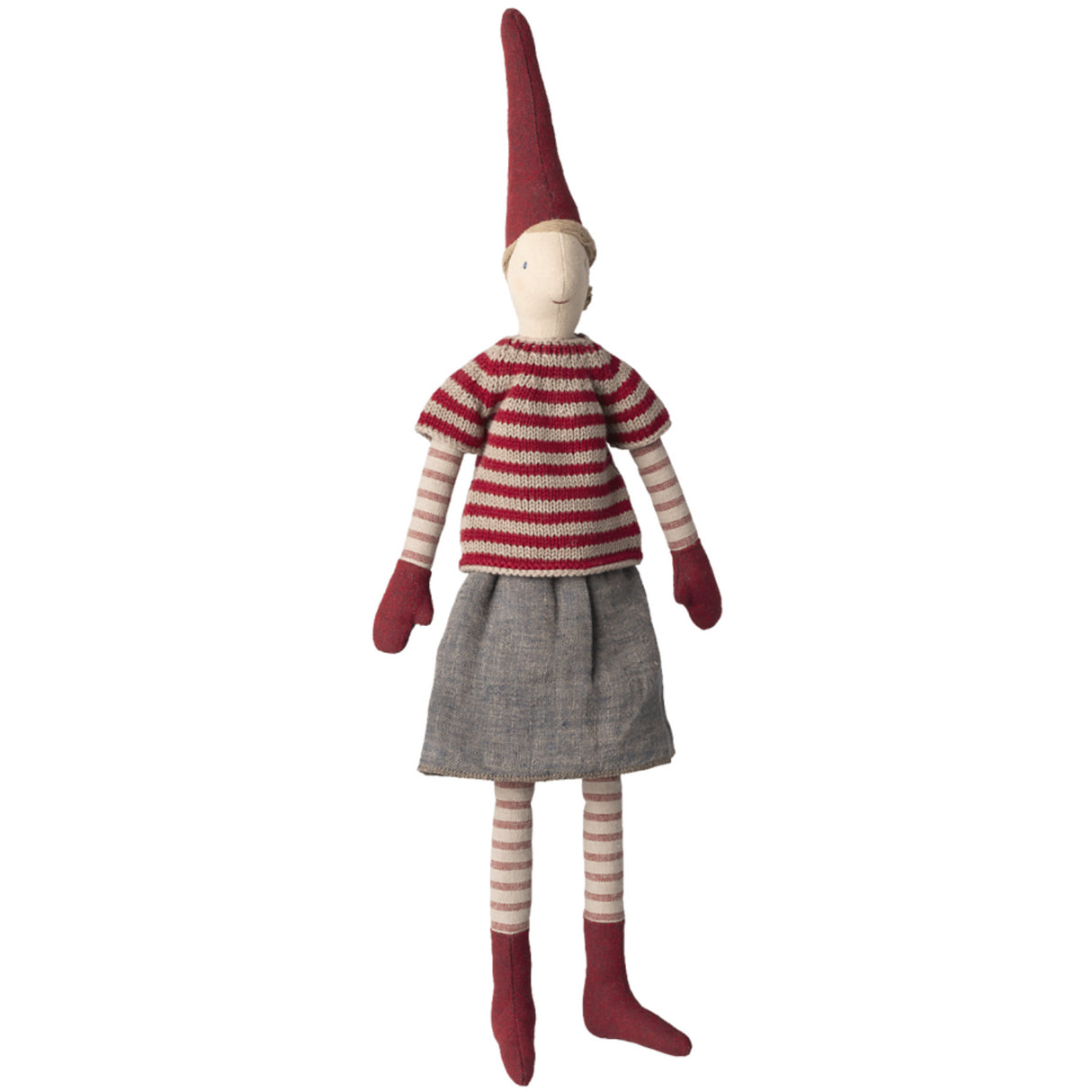 Maileg Pixy, Størrelse 3 - Pige - Kjol Och Strikket Sweater