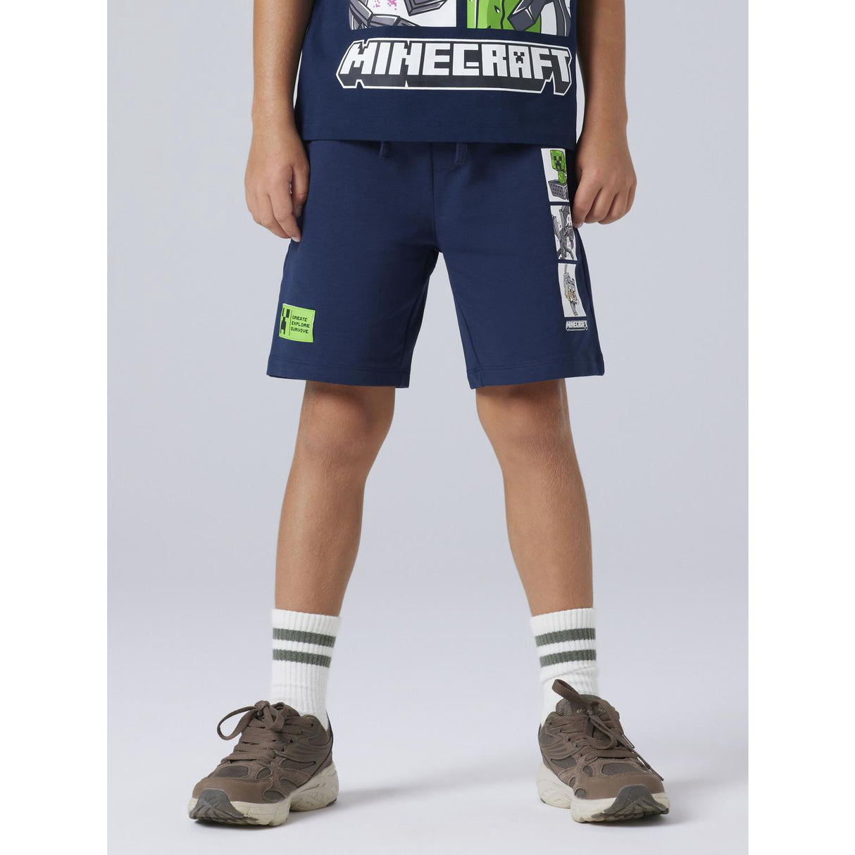 Name It Navy Blazer Nkmmar Minecraft Nreg Swe Shorts Unb Bfu