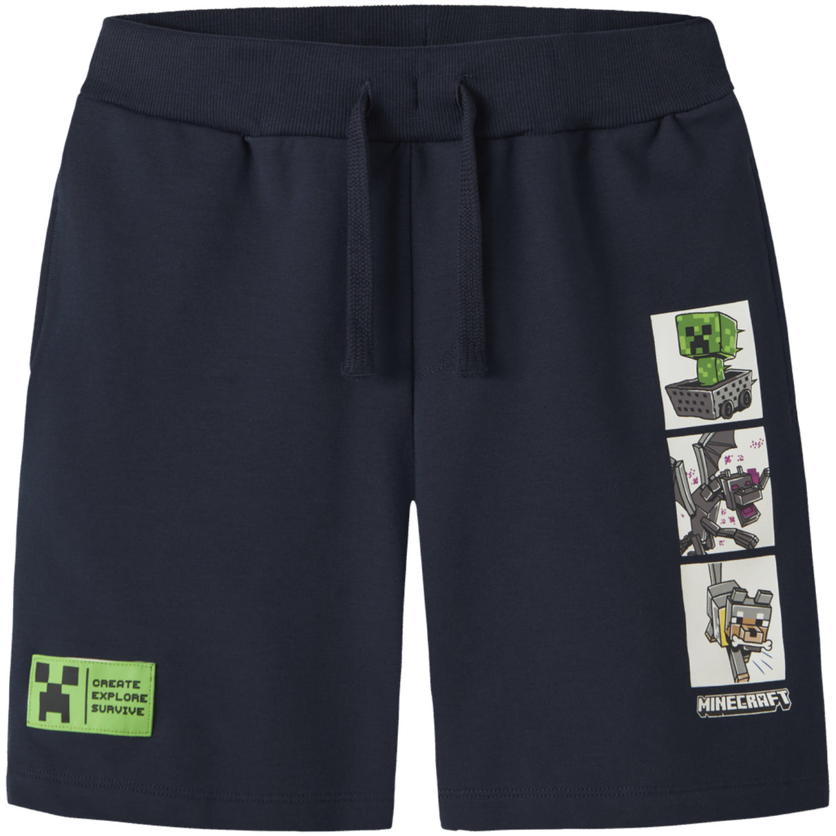Name It Navy Blazer Nkmmar Minecraft Nreg Swe Shorts Unb Bfu