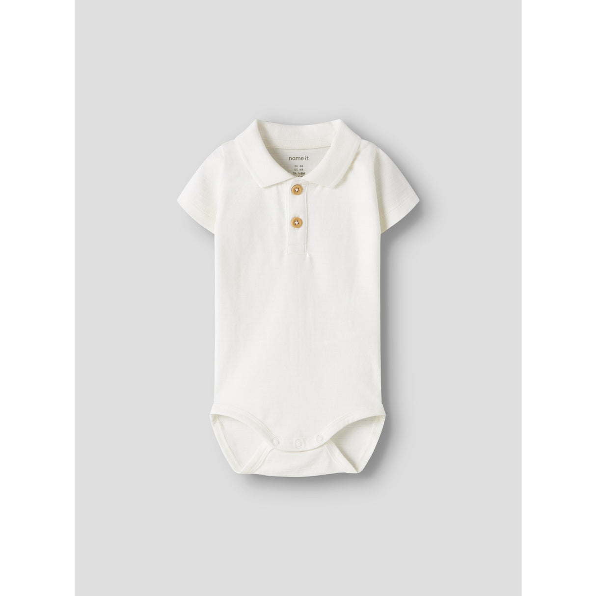 Name It Cloud Dancer Nbmhofman Ss Pikétröja Body