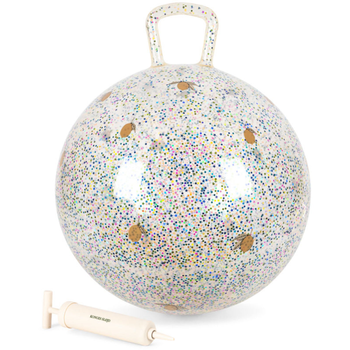 Konges Sløjd Lemon Glitter Jump Boll