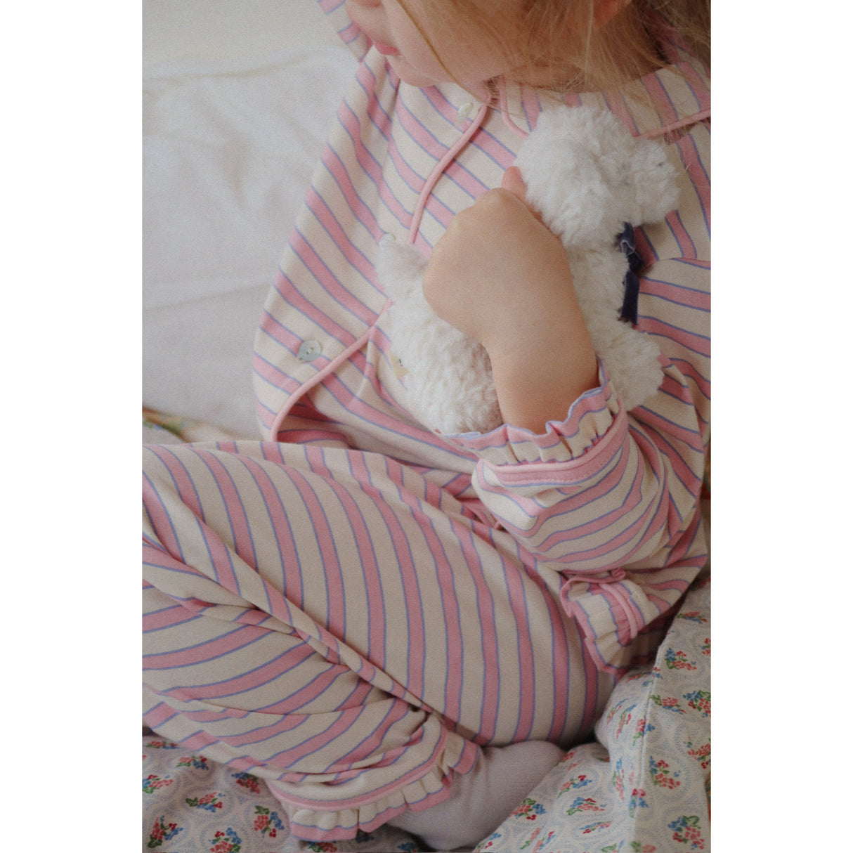 Konges Sløjd Lolly Stripe Pio Frill Sett Gots