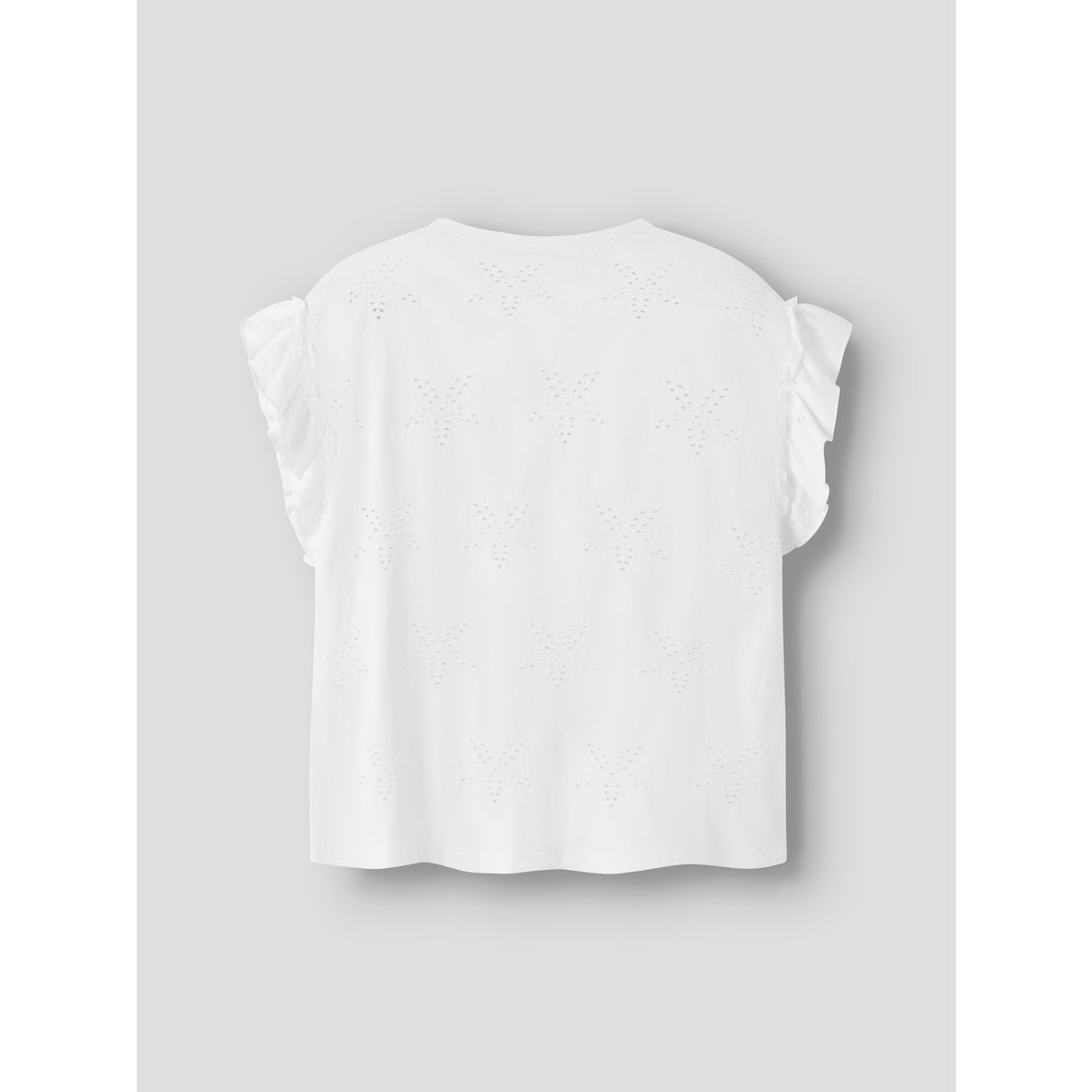 Name It Bright White Nkfjaden Sl Nreg Sh Topp