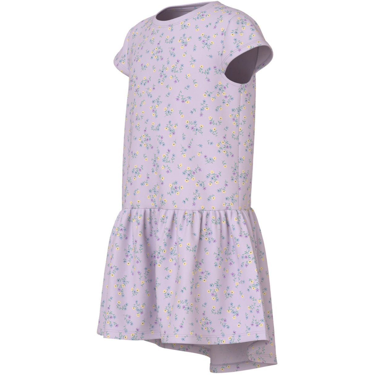 Name It Lavender Fog Little Flower Nkfvigga Capsl Klänning