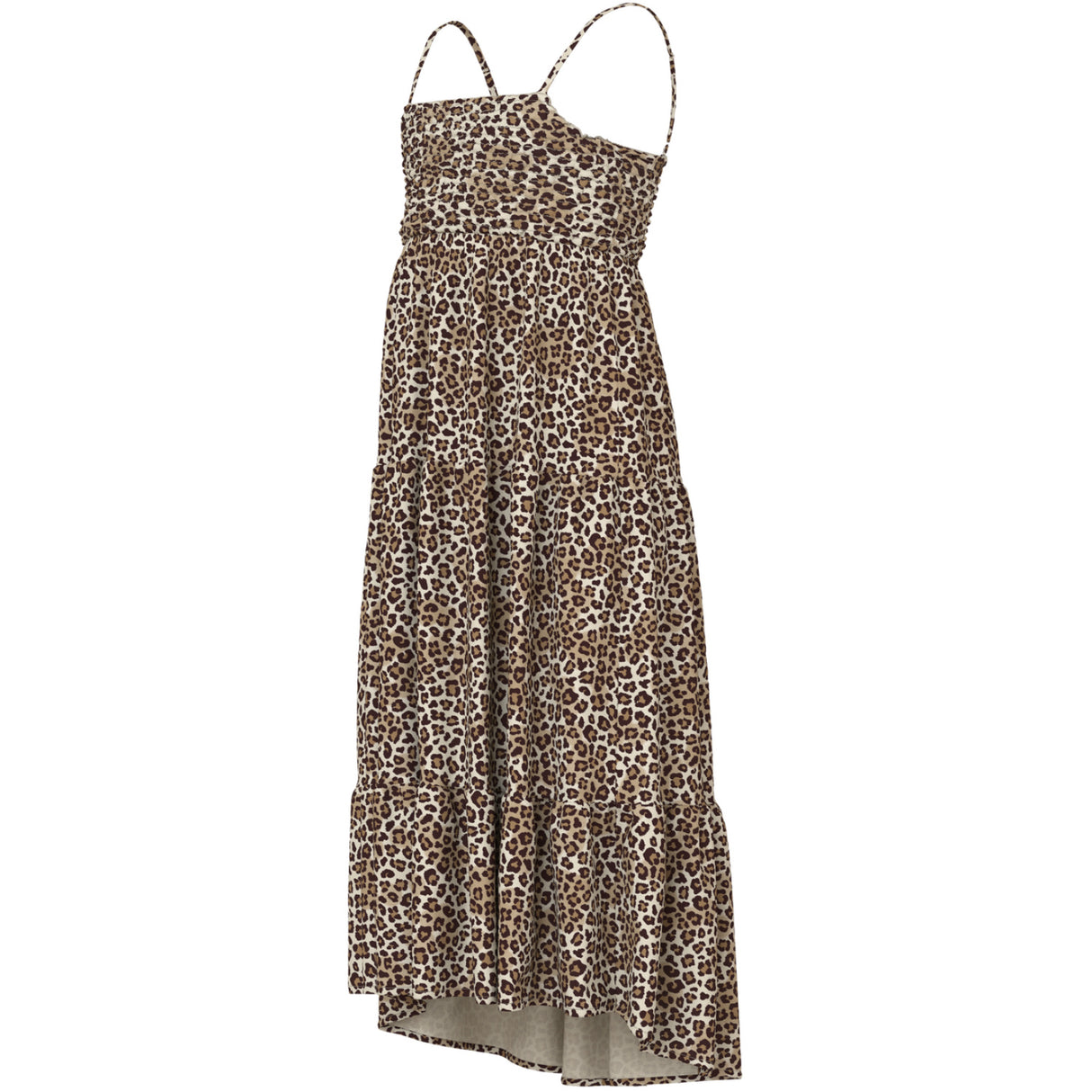 Name It Turtledove Leopard Nkfvinaya Rem Maxi Klänning