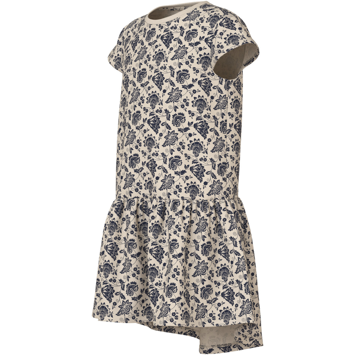 Name It Summer Sand Paisley Flowers Nkfvigga Capsl Klänning