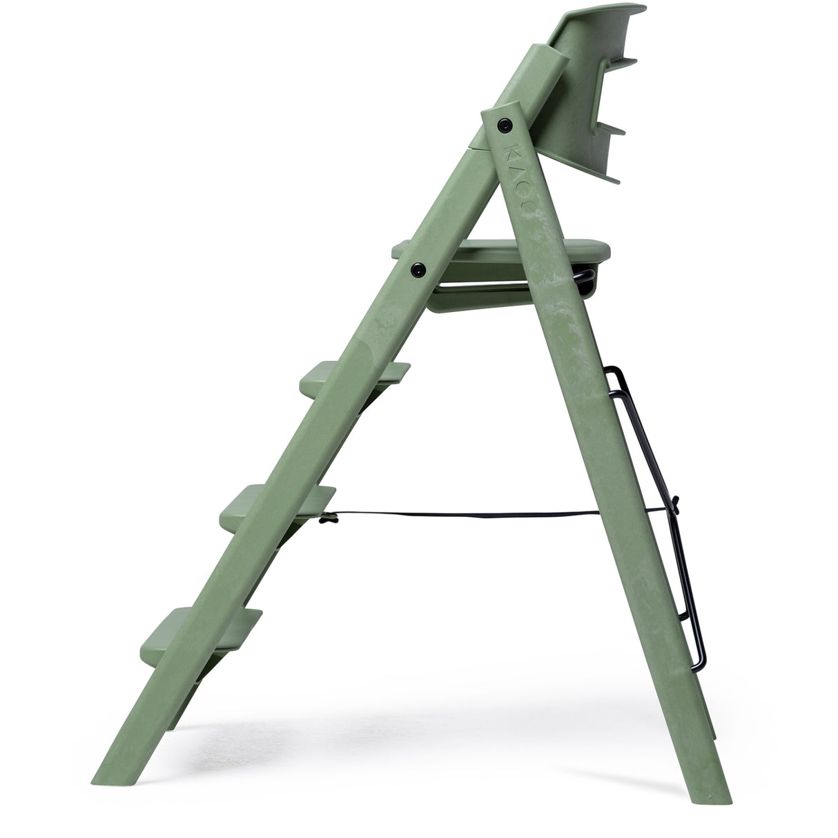 KAOS Mineral Green Klapp High Stol Recycled Med KLAPP® Safety Rail & Tray Bundle