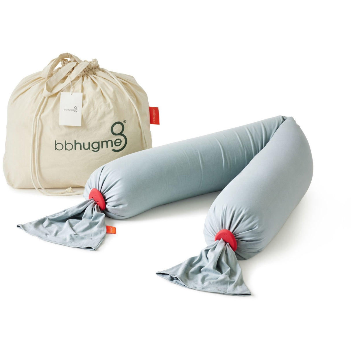 bbhugme Eucalyptus/Coral Pregnancy Kudde