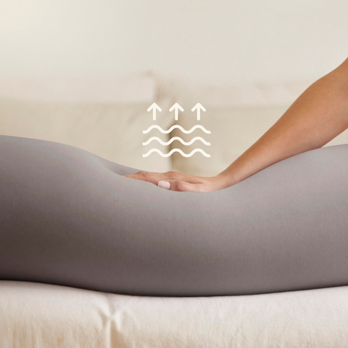 bbhugme Stone/Plum Pregnancy Kudde