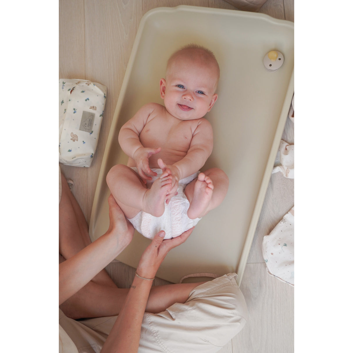 Cam Cam Copenhagen Light Sand Changing Pad PUR