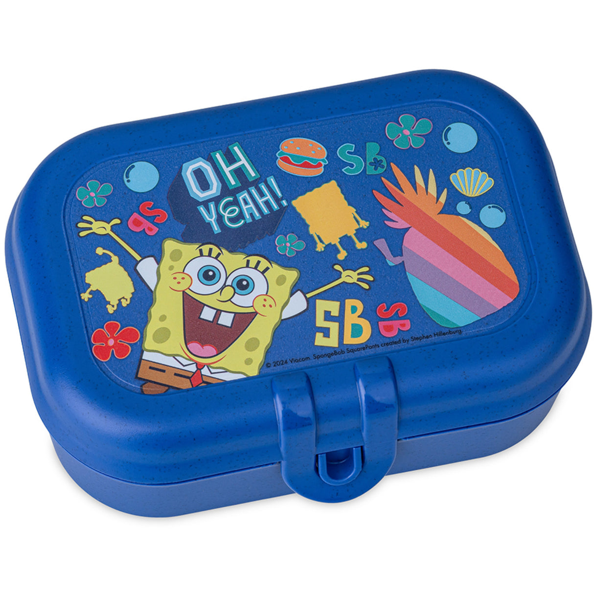 Koziol Organic Space Blue Lunch Box Sett Pascal Ready Mini Spongebob Squarepants