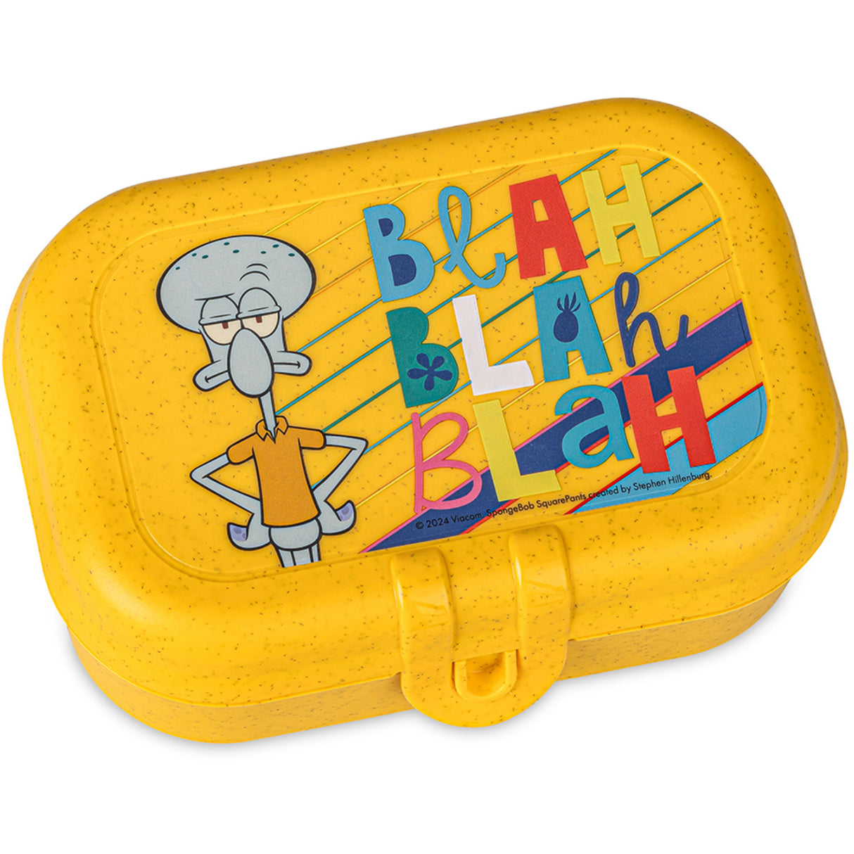 Koziol Organic Honey Yellow Lunch Box Sett Pascal Ready Mini Spongebob Squidward