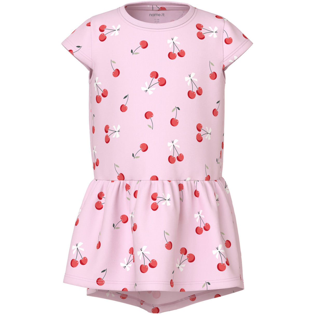 Name It Cradle Pink Cherries Nmfvigga Capsl Klänning F1 Noos