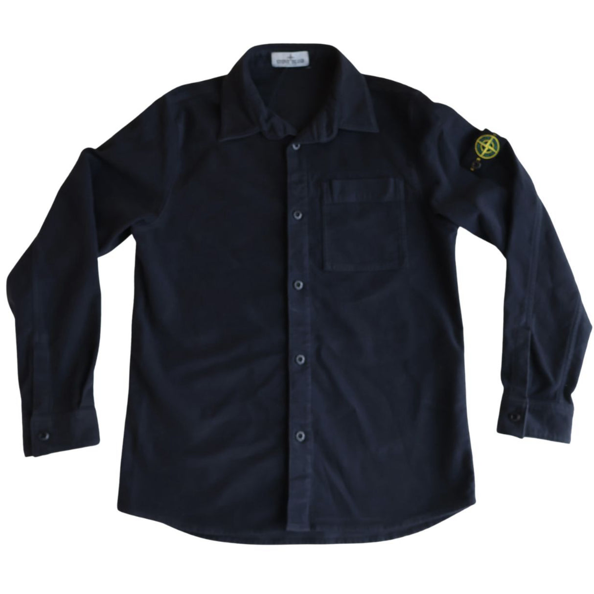 Stone Island Navy Blue Skjorta