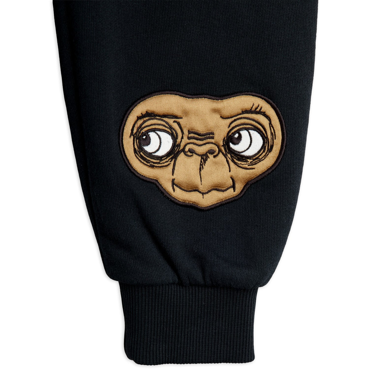 Mini Rodini Black E.T Application Sweatpants